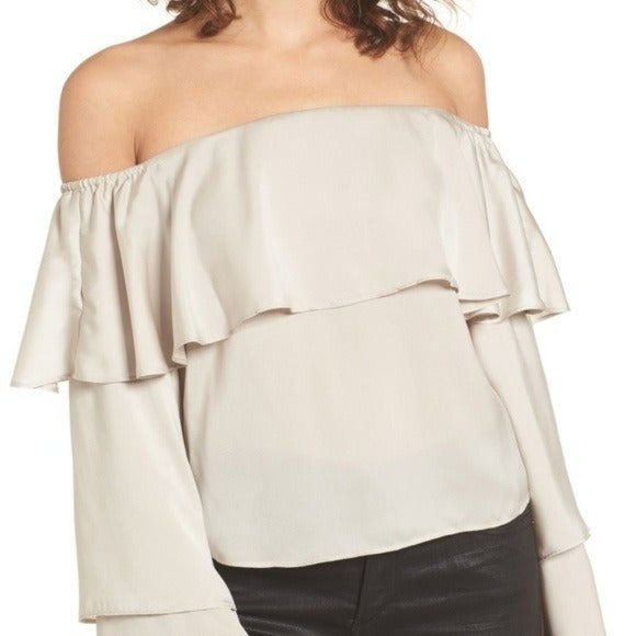 Leith Tops - 💕SALE💕 Leith Off the Shoulder Ruffle Top